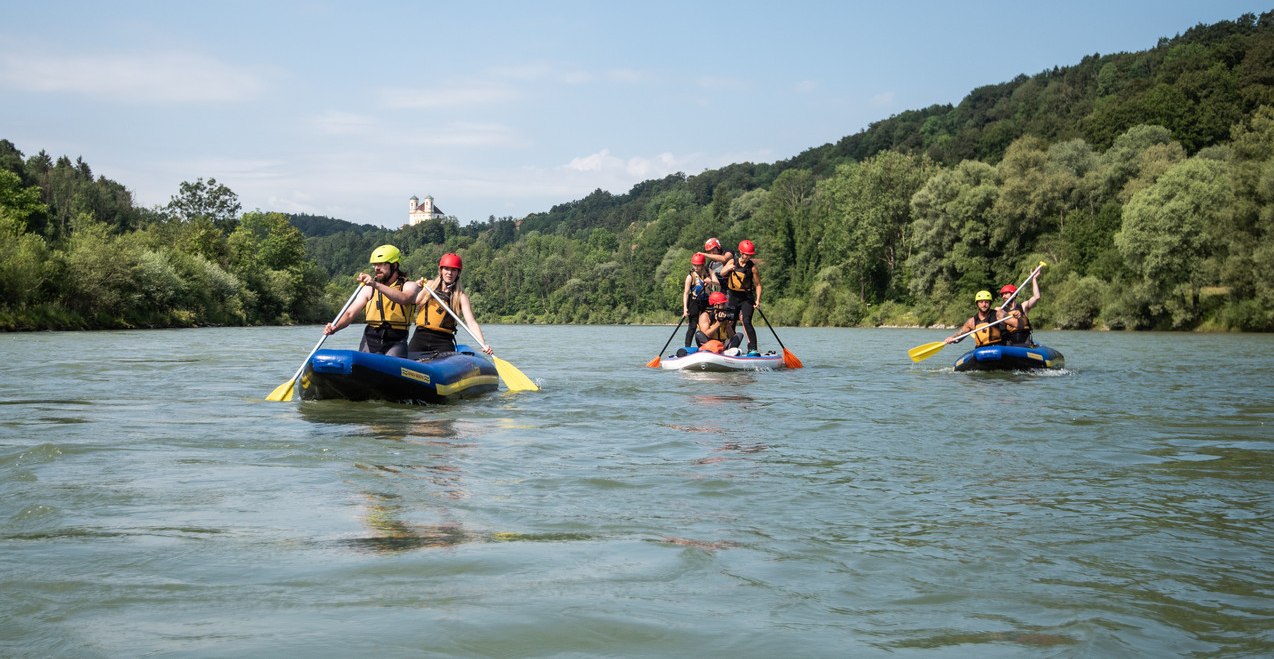 Kanu-, SUP- und Kajaktouren Inn-Salzach, © Inn-Salzach Tourismus