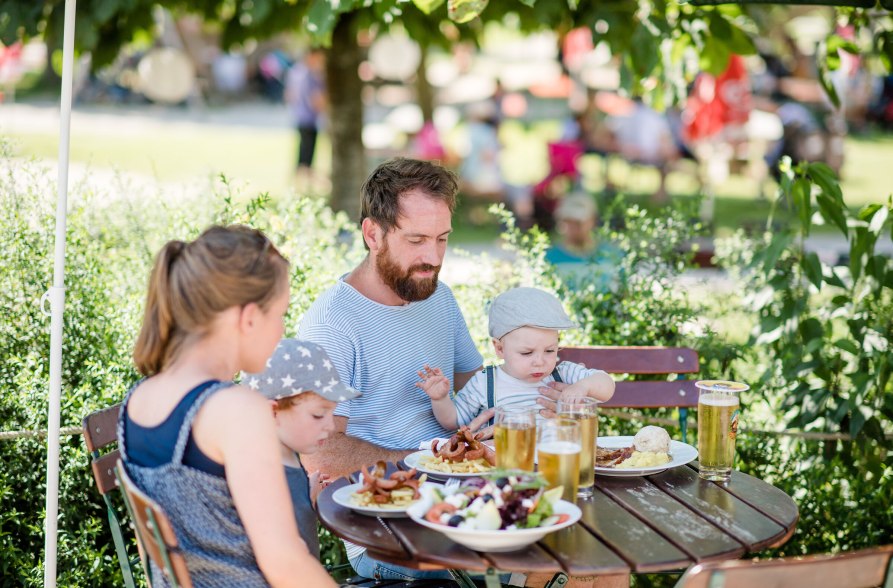 Biergarten, © Inn-Salzach Tourismus