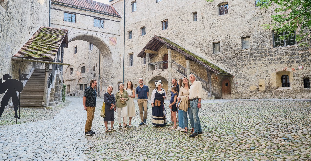 Burgf&uuml;hrungen Burghausen, &copy; Burghauser Touristik