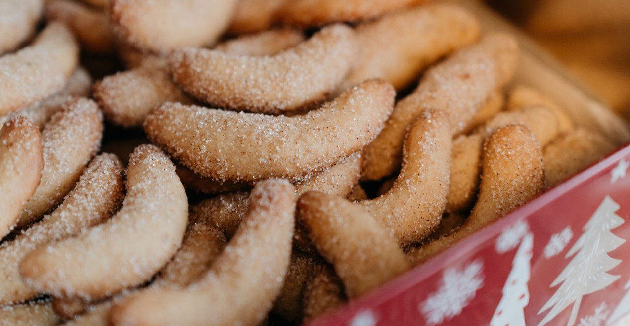 Vanillekipferl in Vorratsdose, © Inn-Salzach Tourismus